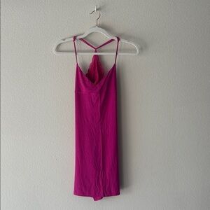 Victoria's Secret Pink night dress with Spaghetti Straps lace detail open back